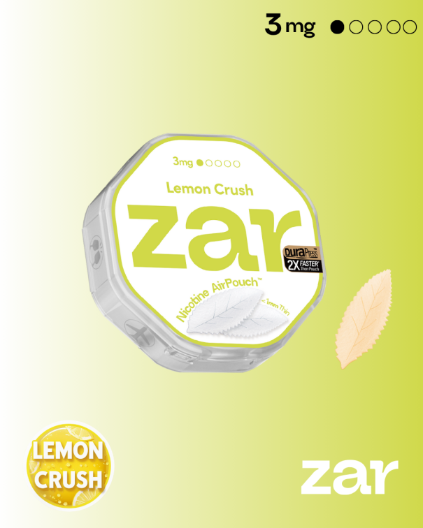 ZAR Lemon Crush 3mg - NeoLux