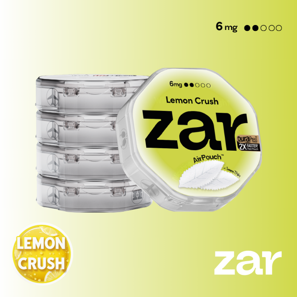 ZAR Lemon Crush 6mg - NeoLux