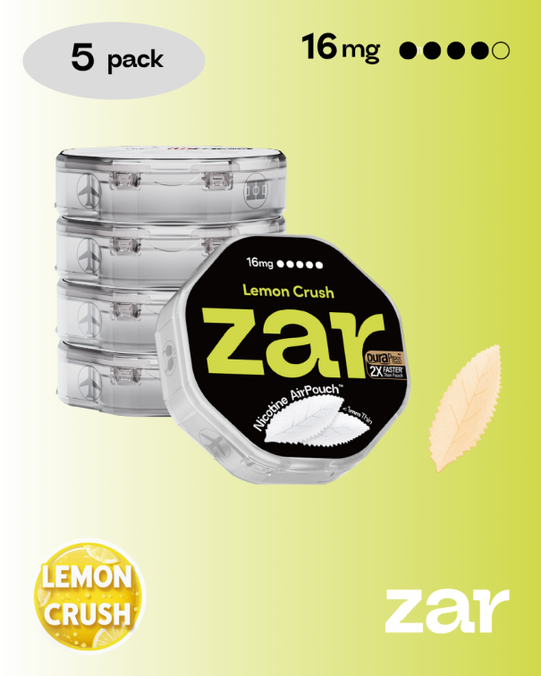 ZAR Lemon Crush 16mg - NeoLux