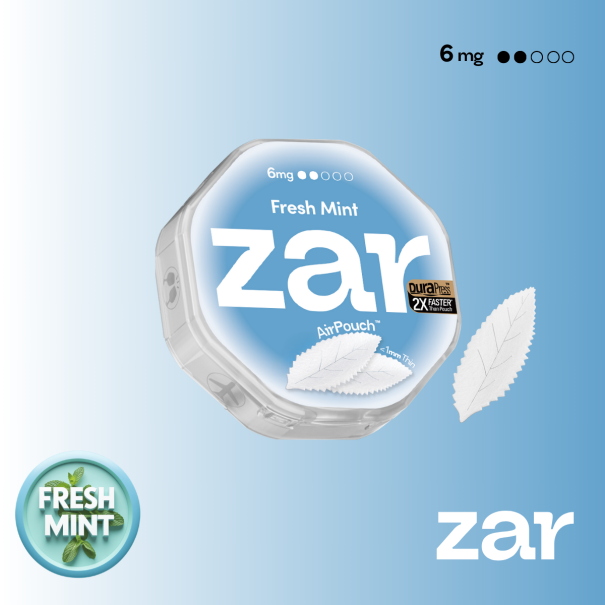 ZAR Fresh Mint 6mg - NeoLux