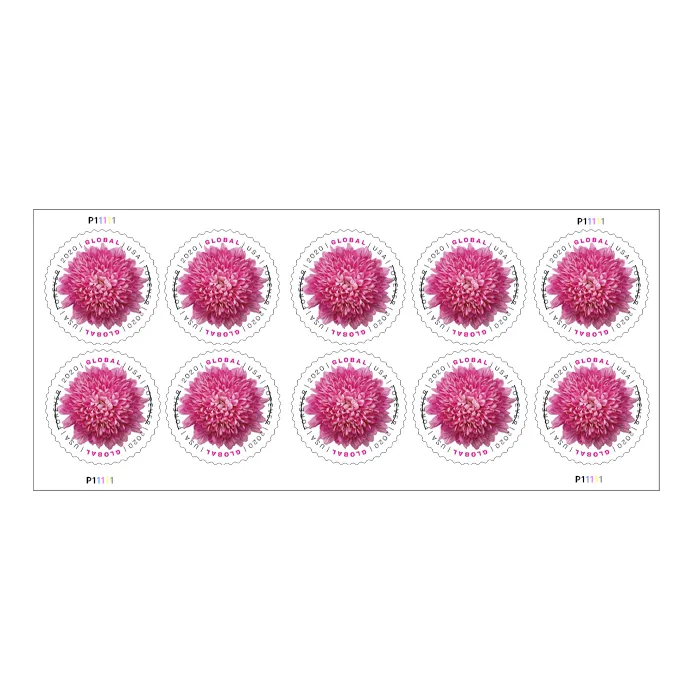 2020 Global Chrysanthemum Forever Stamps