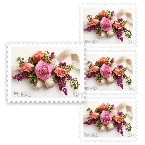 Garden Corsage Forever Stamps 2020