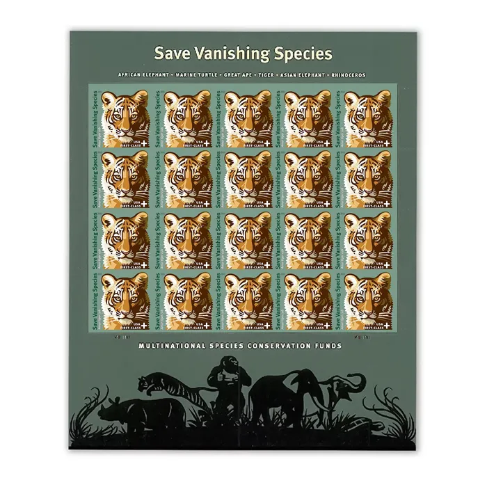 Save Vanishing Species Forever Stamps 2011