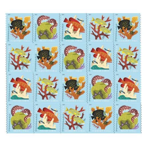 Coral Reefs Stamps 2019