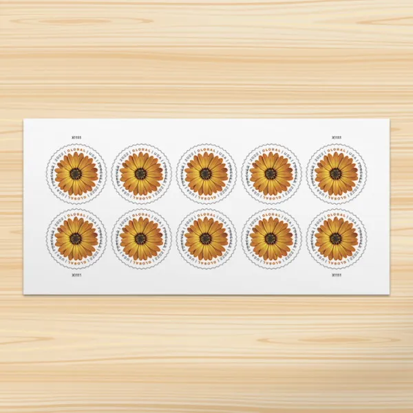 2022 Global African Daisy Forever Stamps