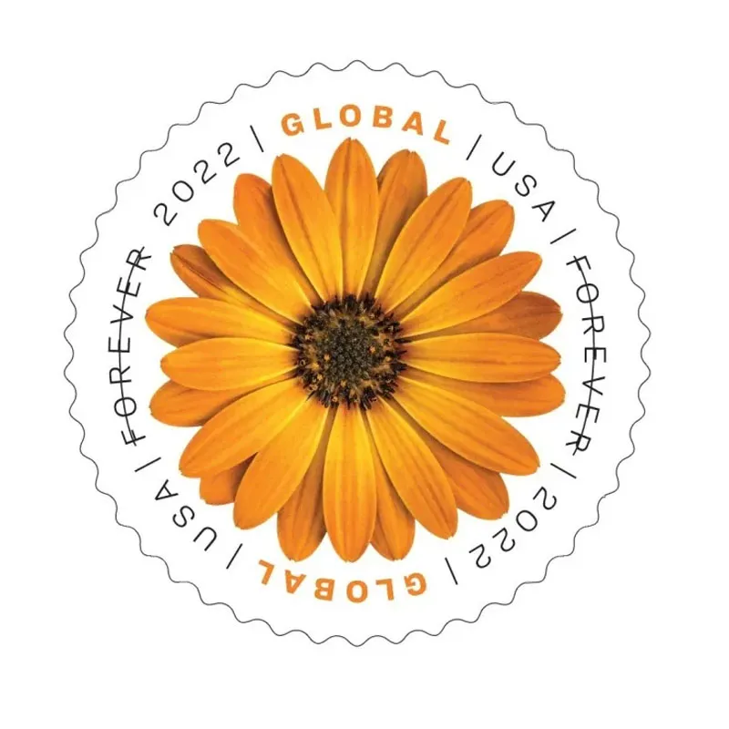 2022 Global African Daisy Forever Stamps
