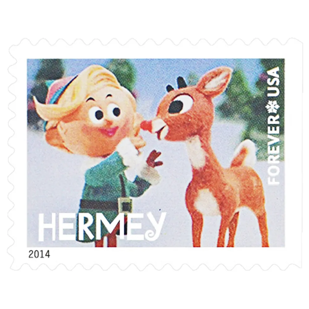 🎁[US Free Shipping]Rudolph the Red Nosed Reindeer 2014 - 5 Booklets / 100 Pcs