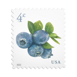 2022 Blueberries Stamps