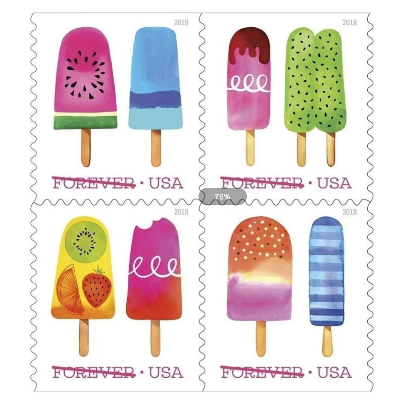 Frozen Treats Stamps 2018