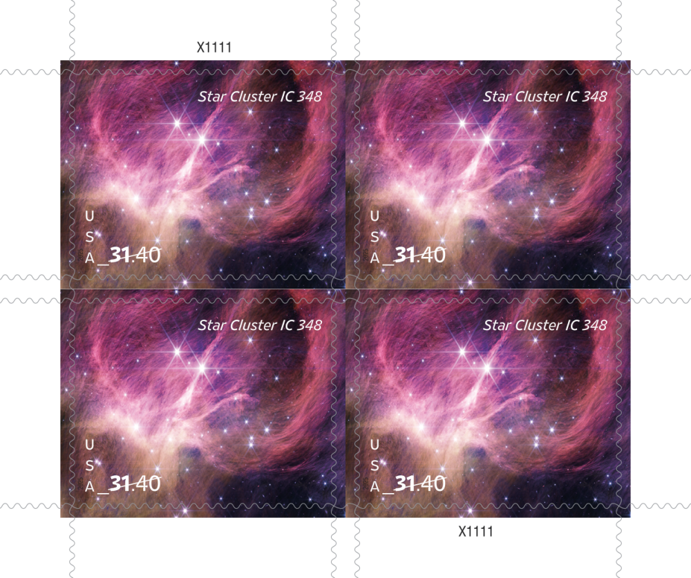Star Cluster Stamps 2025