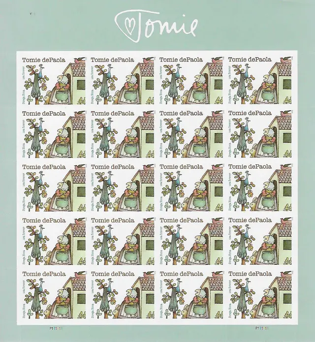 Tomie dePaola Forever Stamps 2023