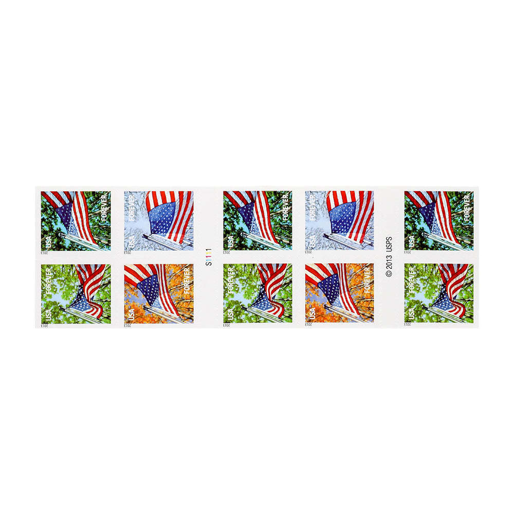 2013 US Flag Forever Stamps