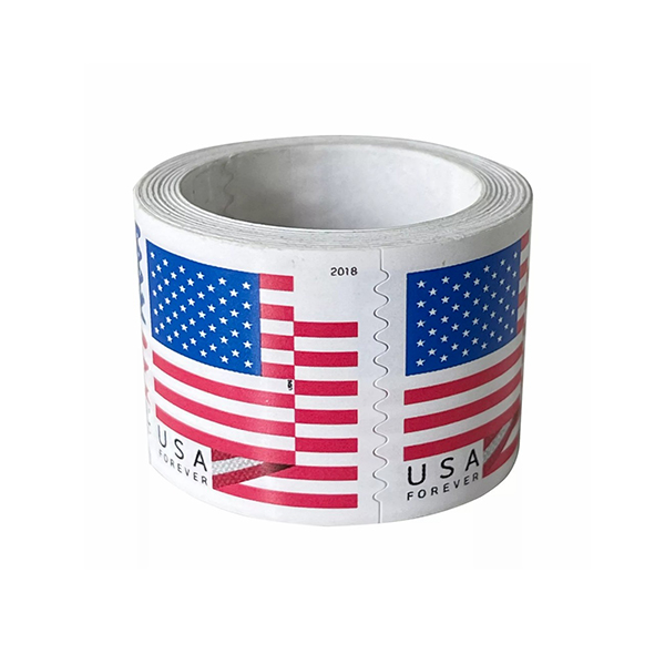U.S. Flags 2018 Forever Stamp Roll