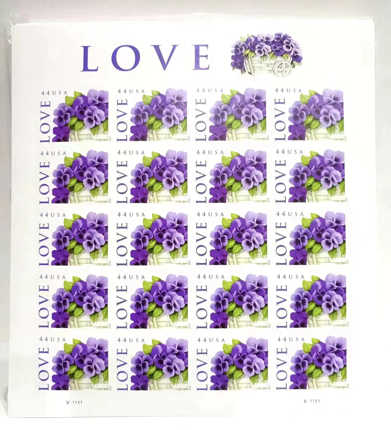 Love: 2010 Pansies in a Basket
