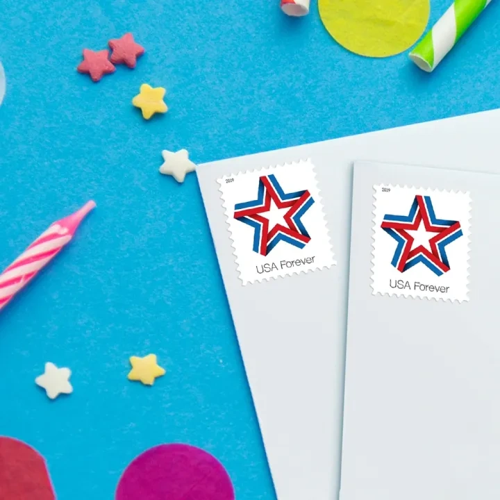 Star Ribbon Stamps