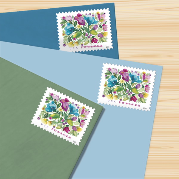 2024 Celebration Blooms Stamps