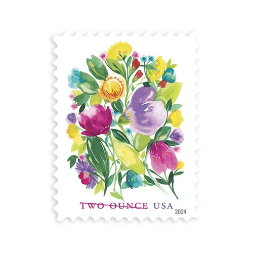 2024 Wedding Blooms Stamps