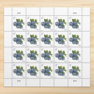 2022 Blueberries Stamps