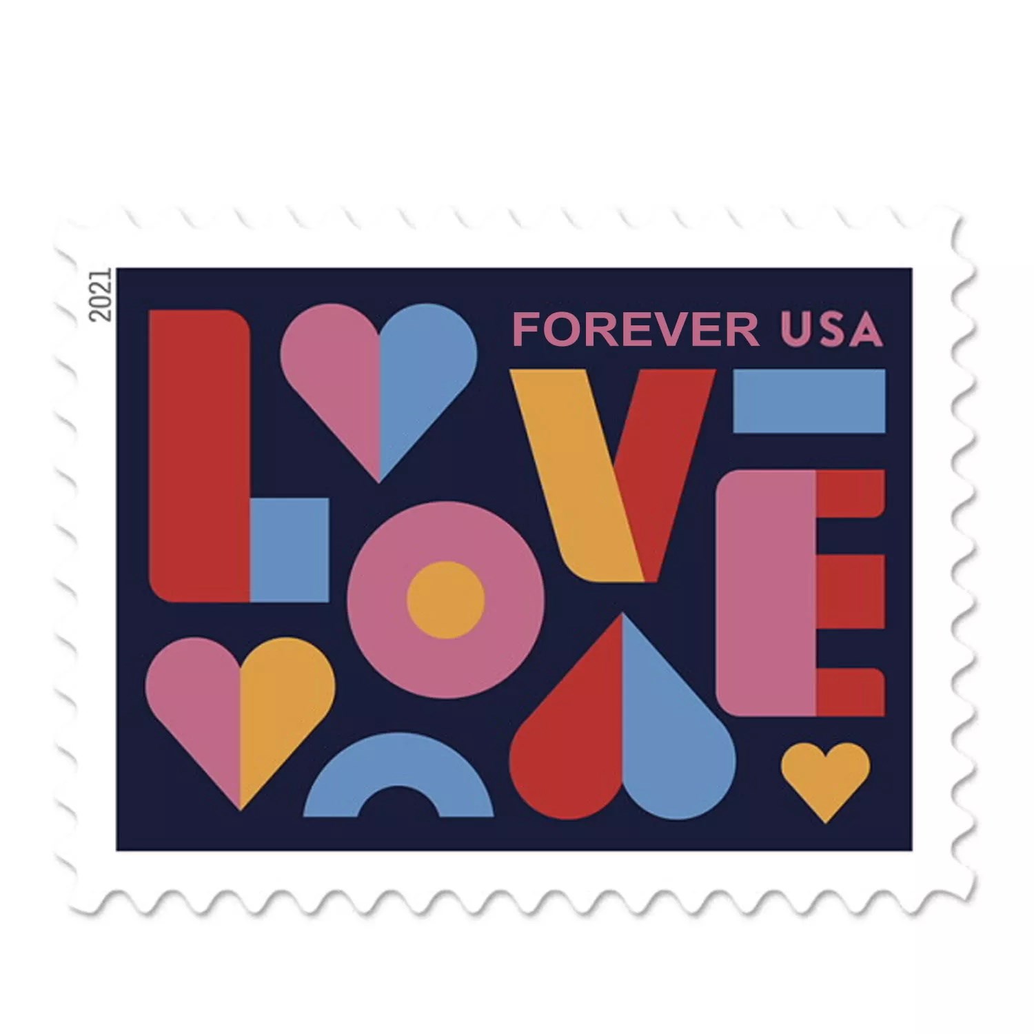 2021 Love Forever Stamps