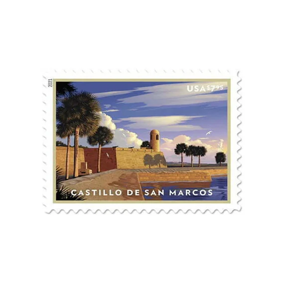 Castillo de San Marcos Stamps