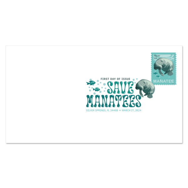 Save Manatees Stamps