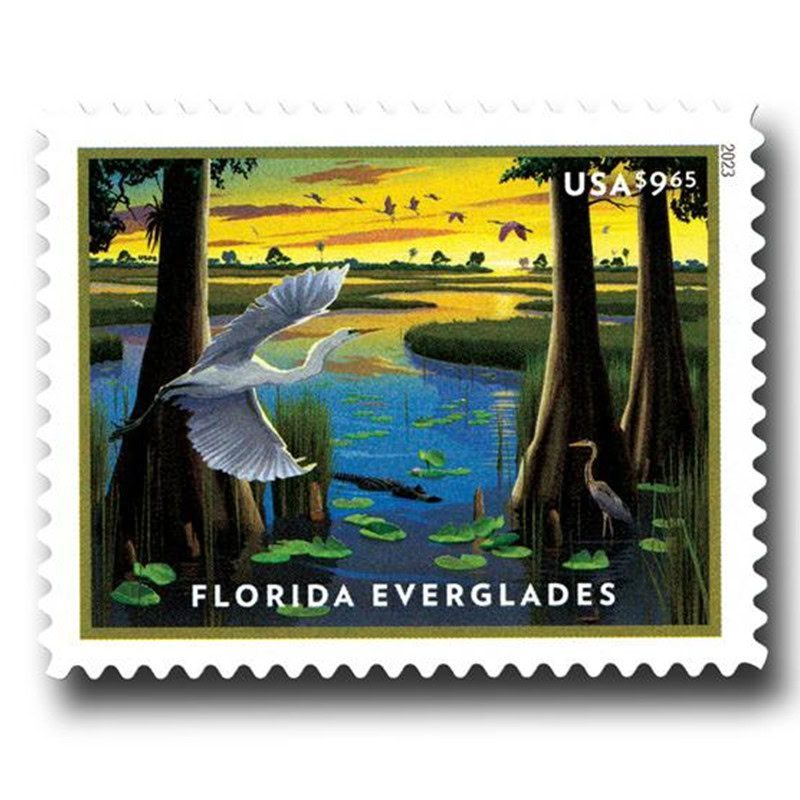 Florida Everglades Stamps