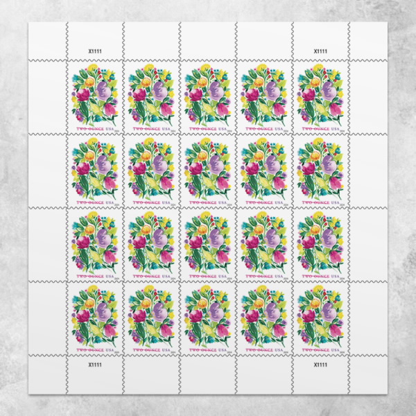 2024 Wedding Blooms Stamps