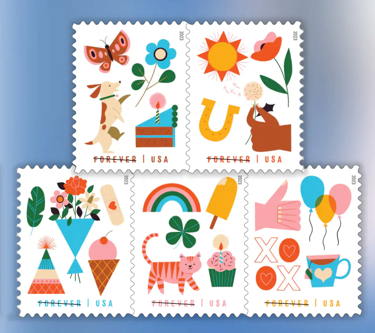 Thinking of You Stamps