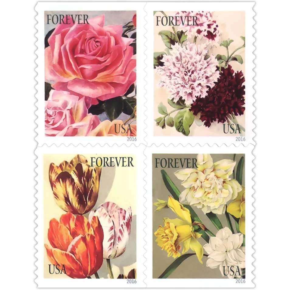 Botanical Art Stamps