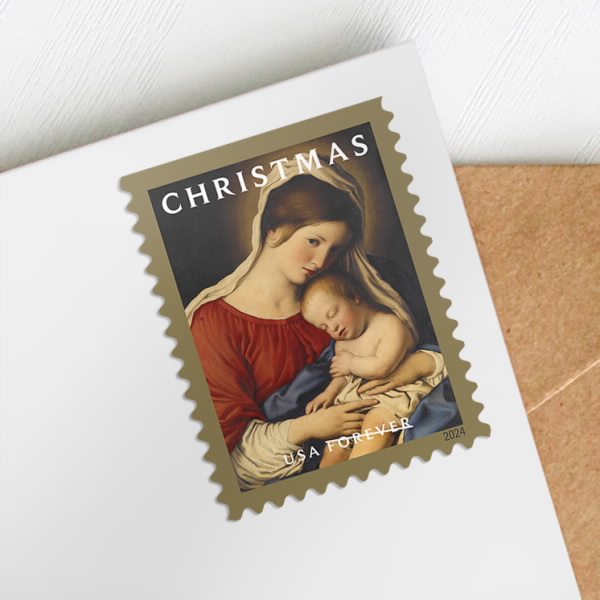 Christmas Madonna and Child Forever Stamp