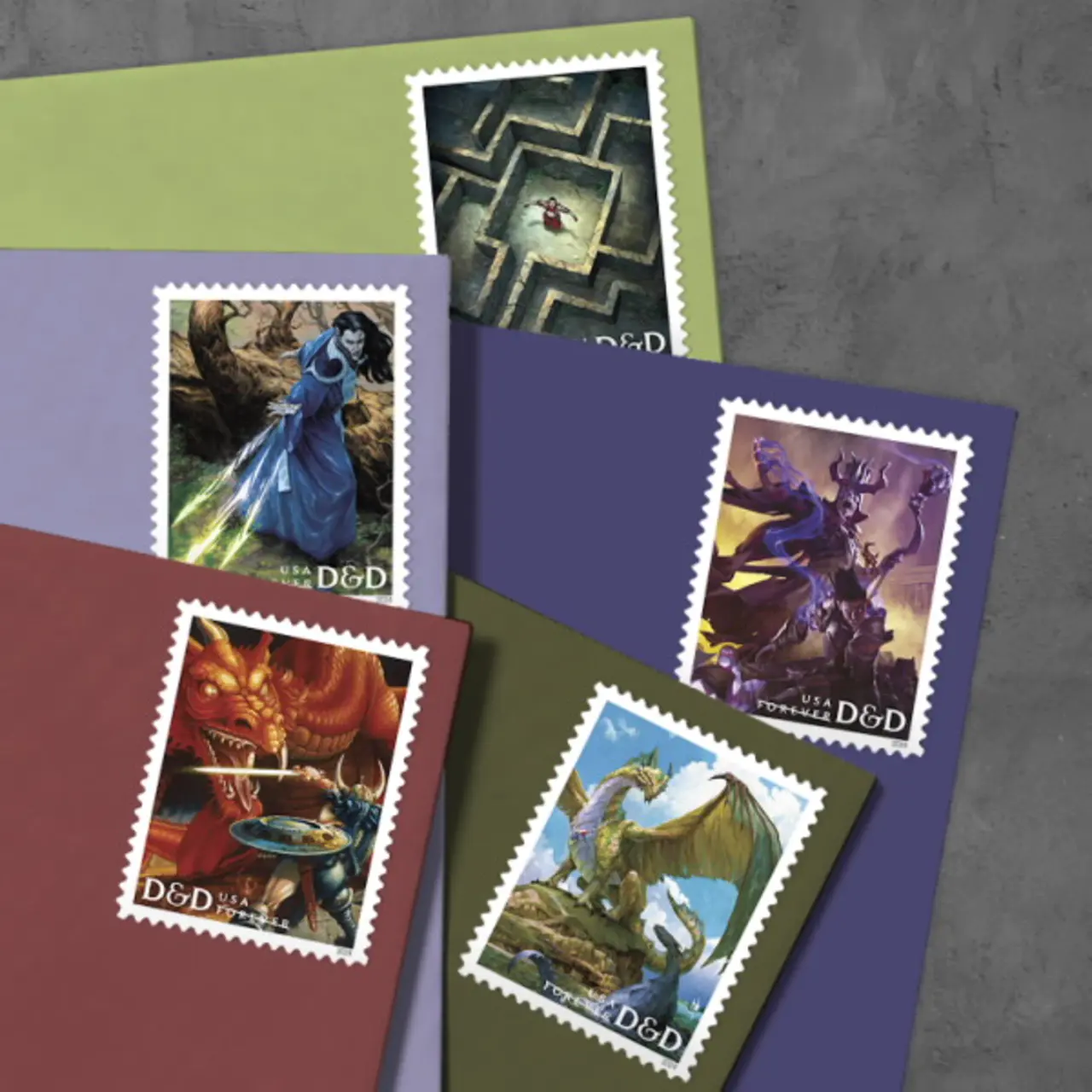 Dungeons & Dragons Stamps