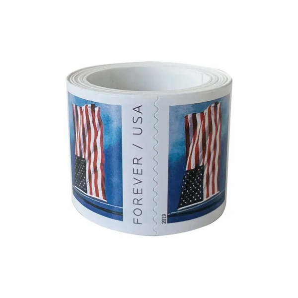 U.S. Flags 2019 Forever Stamp Roll