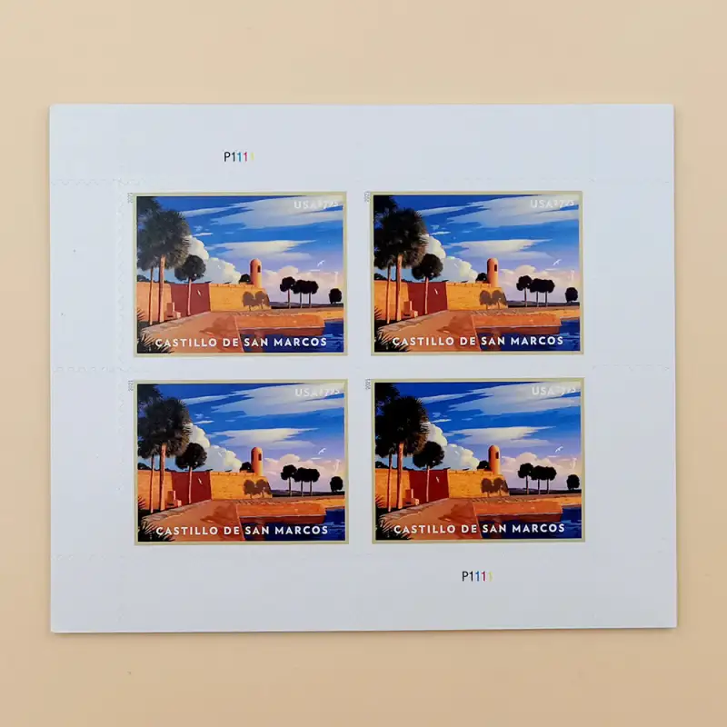 Castillo de San Marcos Stamps