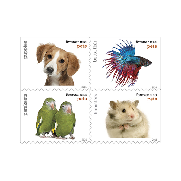 Pets Celebrate Animals Stamps