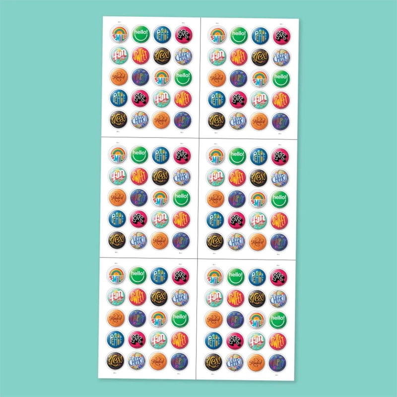 Pinback Buttons Forever Stamp - 2024