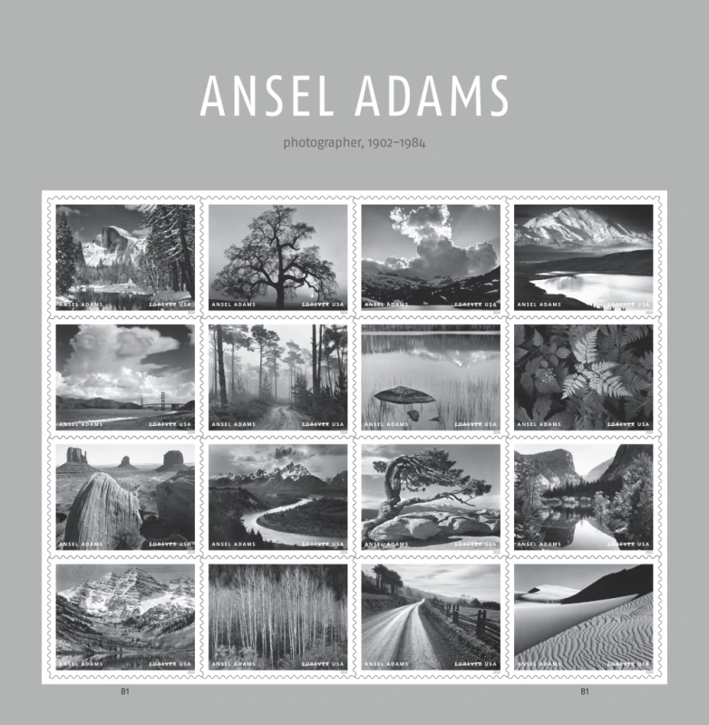 2024 Ansel Adams Forever Stamps