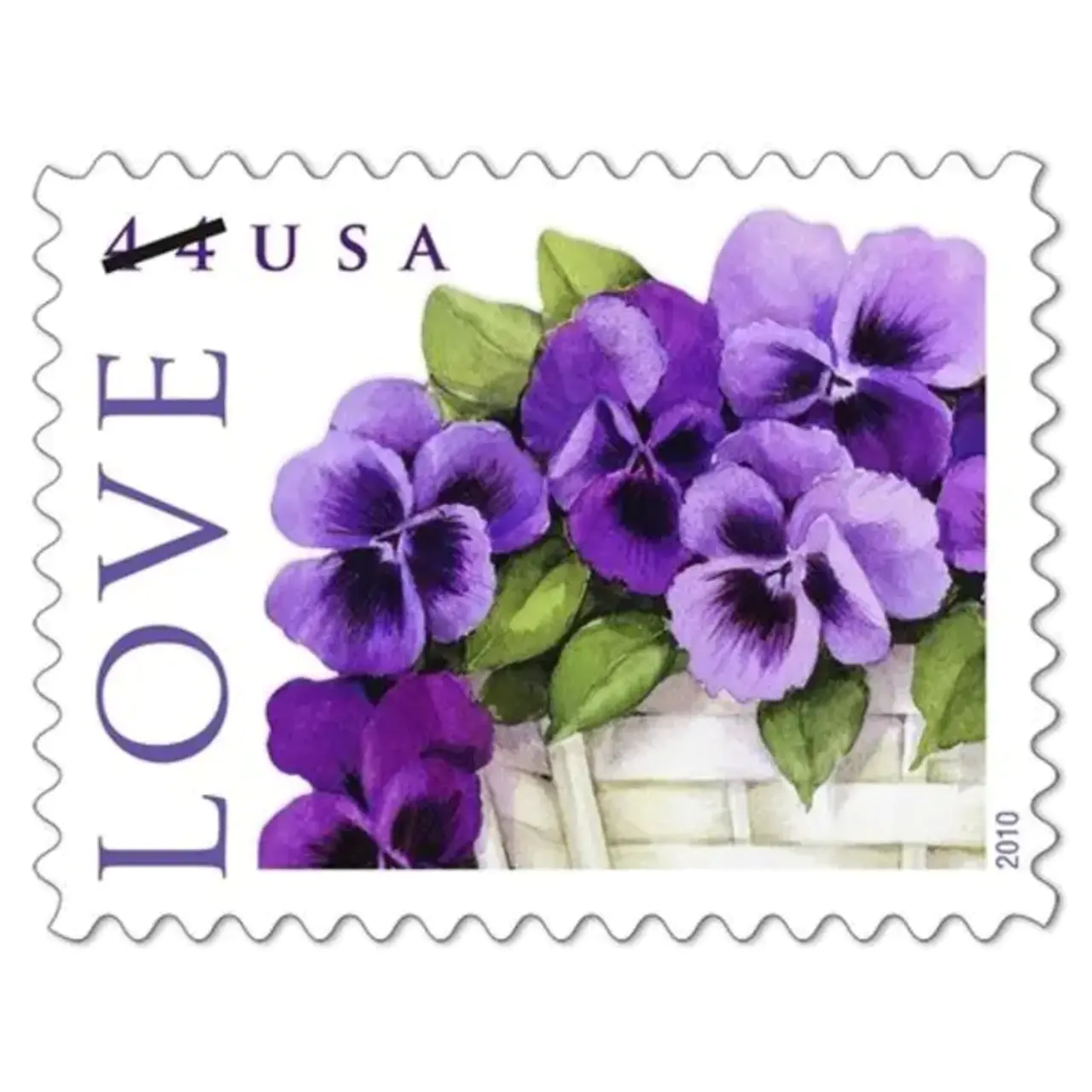 Love: 2010 Pansies in a Basket