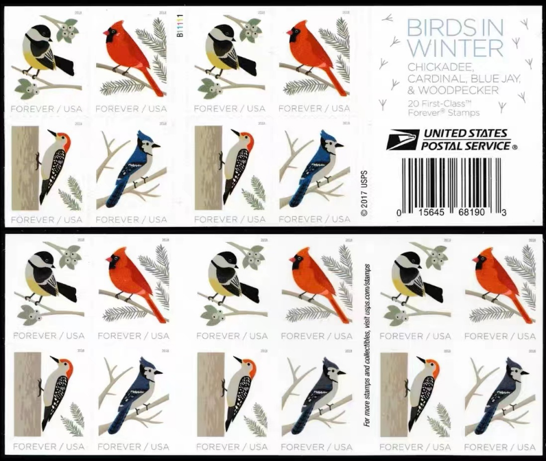 Birds in Winter. 2018