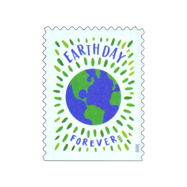 (2020) USPS Earth Day Forever Stamps