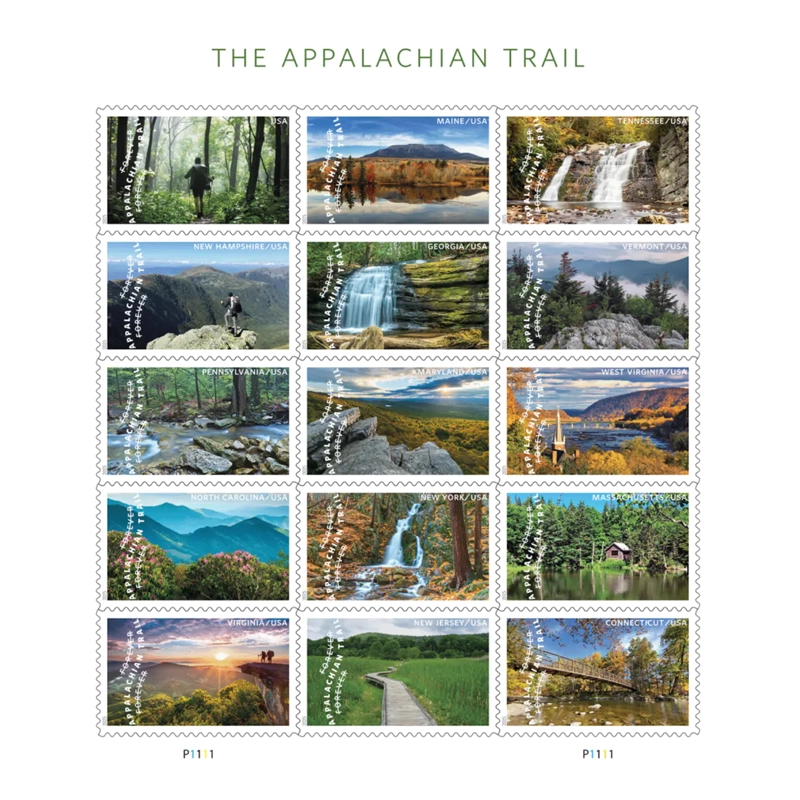 The Appalachian TrailStamps 2025