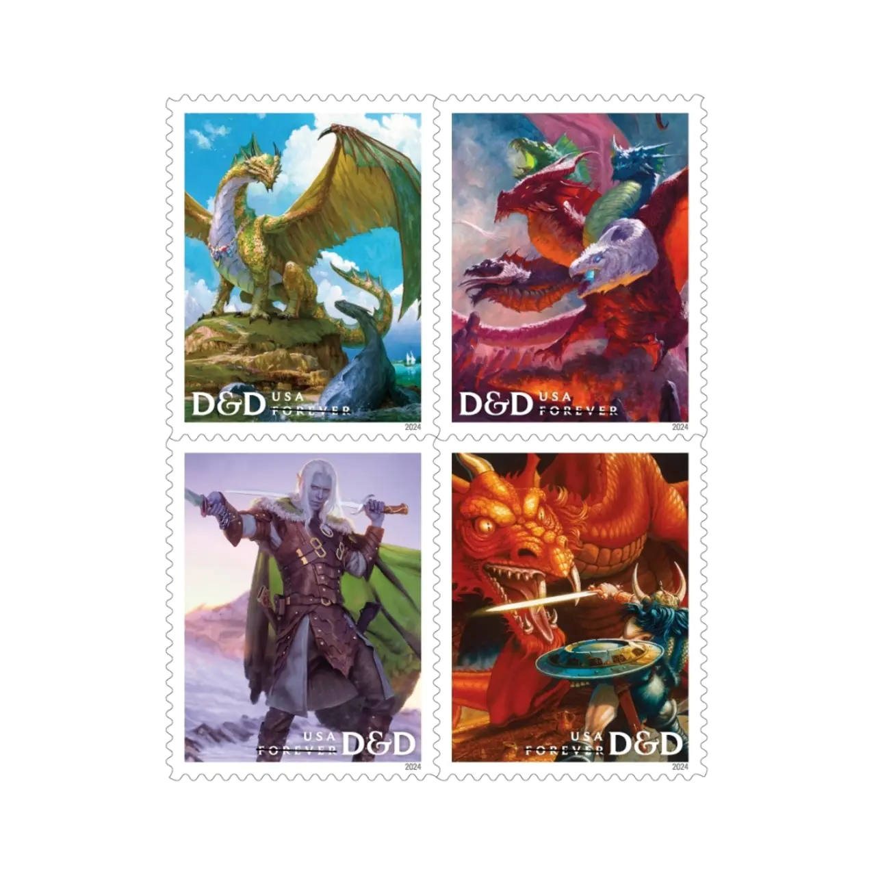 Dungeons & Dragons Stamps