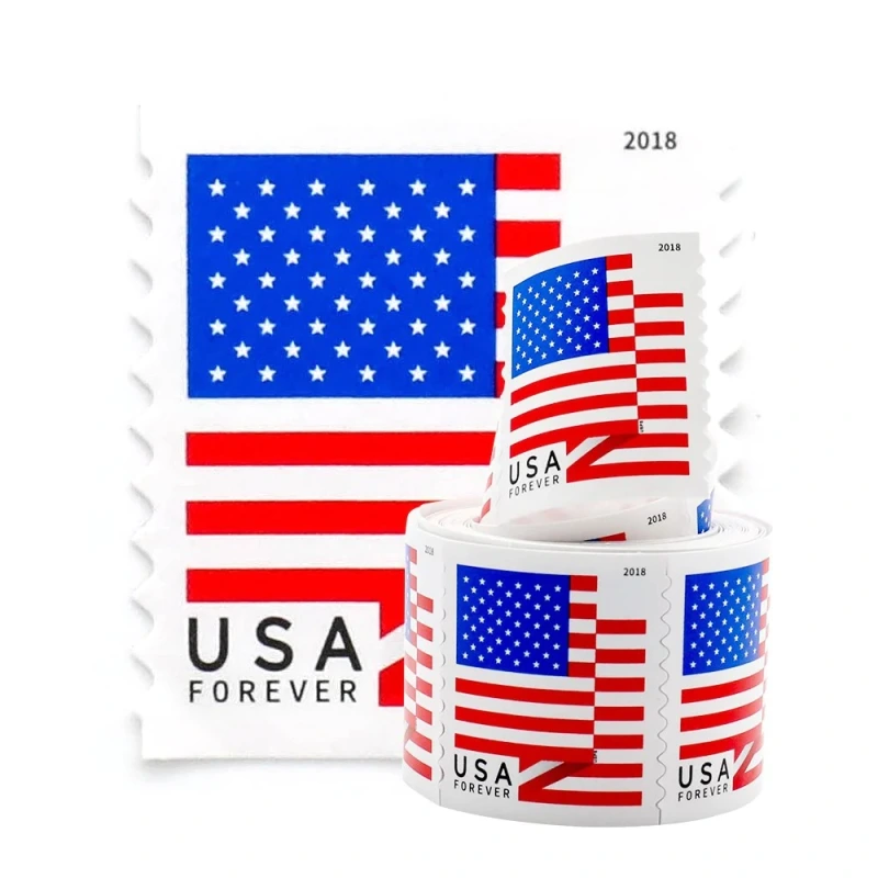 U.S. Flags 2018 Forever Stamp Roll