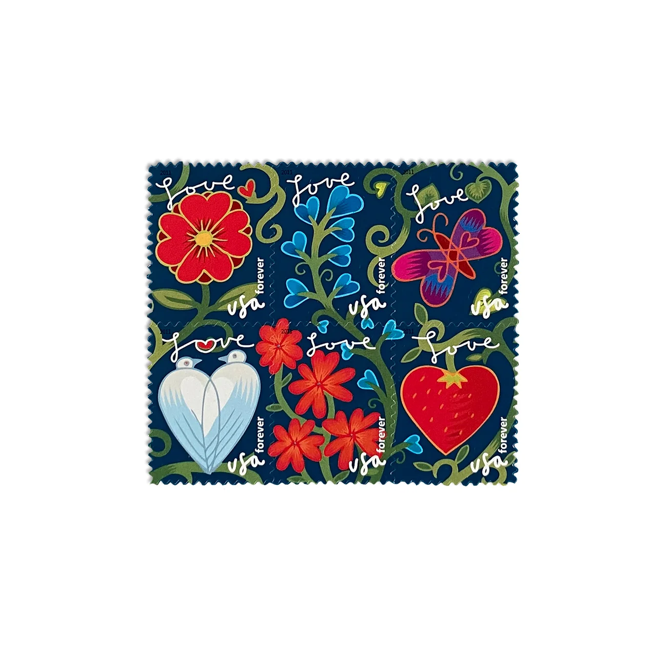 Garden of Love - Forever US Postage Stamps