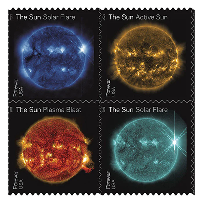 2021 Sun Science Forever Postage Stamps