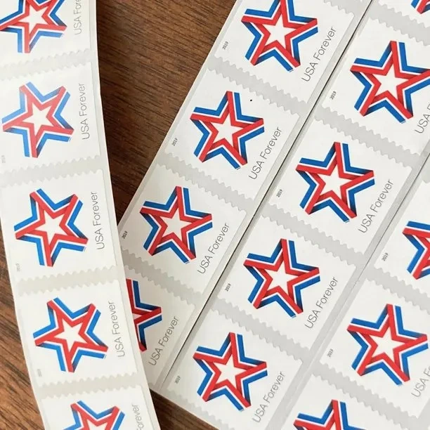 Star Ribbon Stamps
