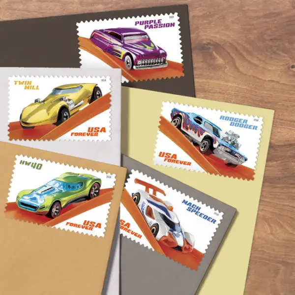 Hot Wheels Stamps