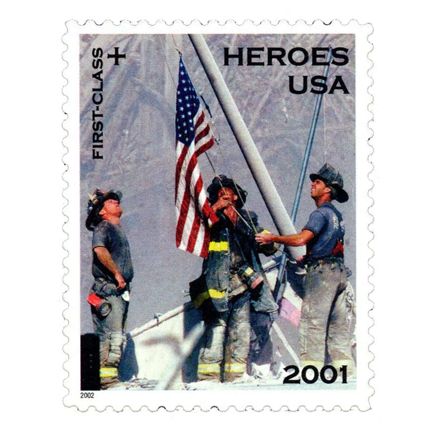Heroes America responds stamps