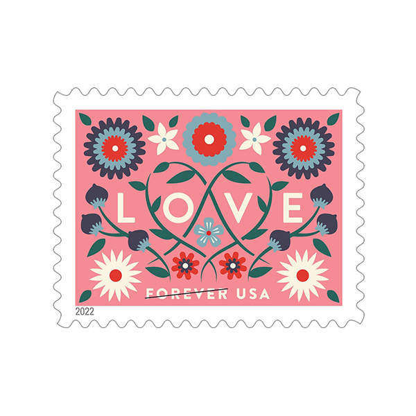 2022 Love Forever Stamps
