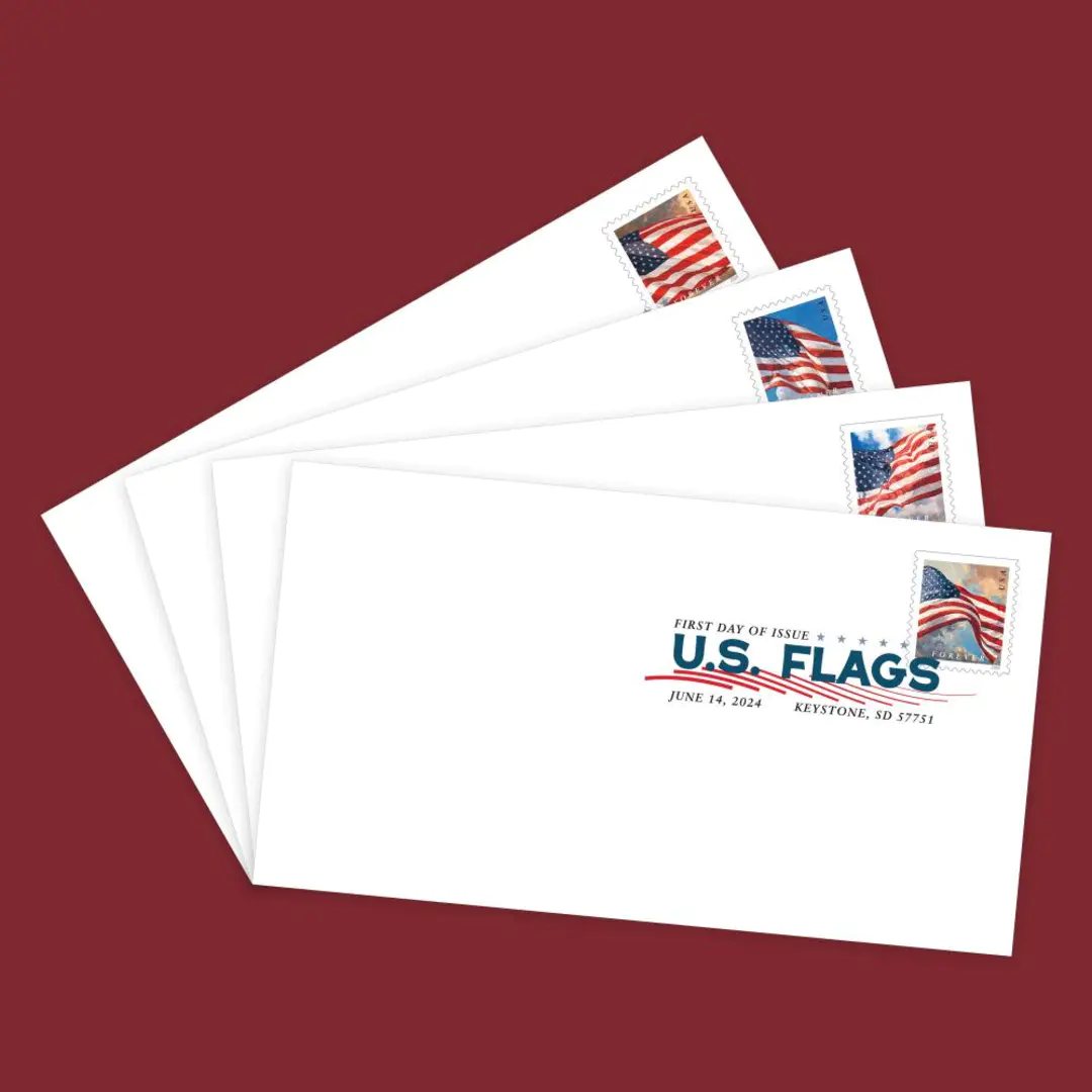 U.S. Flags 2024 Forever Stamp Roll