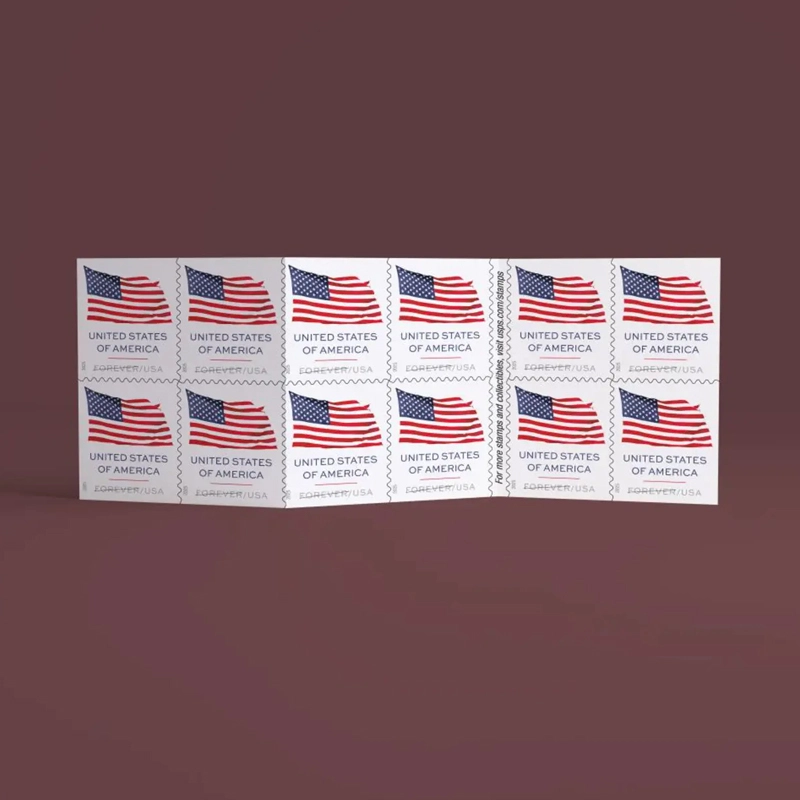 U.S. Flags 2025 Forever Stamp Booklets